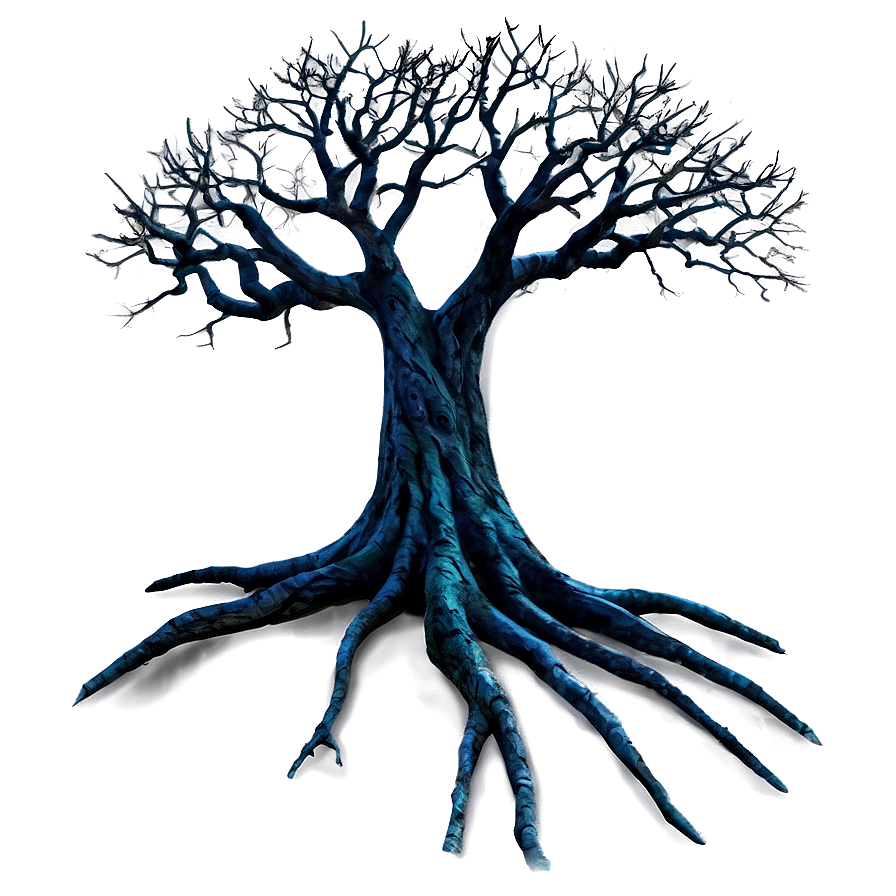 Twisted Black Tree Png 73 PNG image