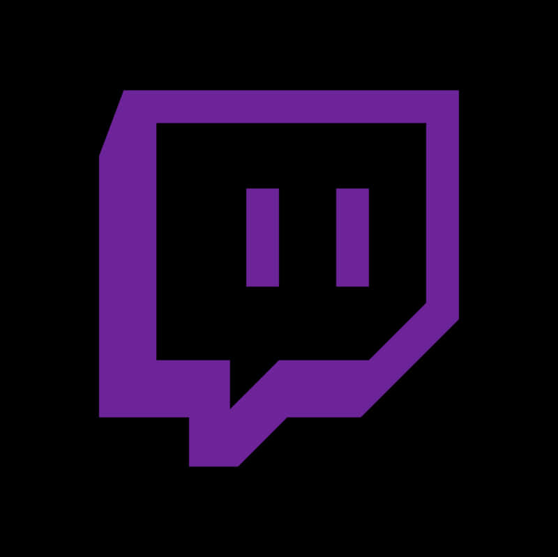 Twitch Logo Glitch Icon PNG image
