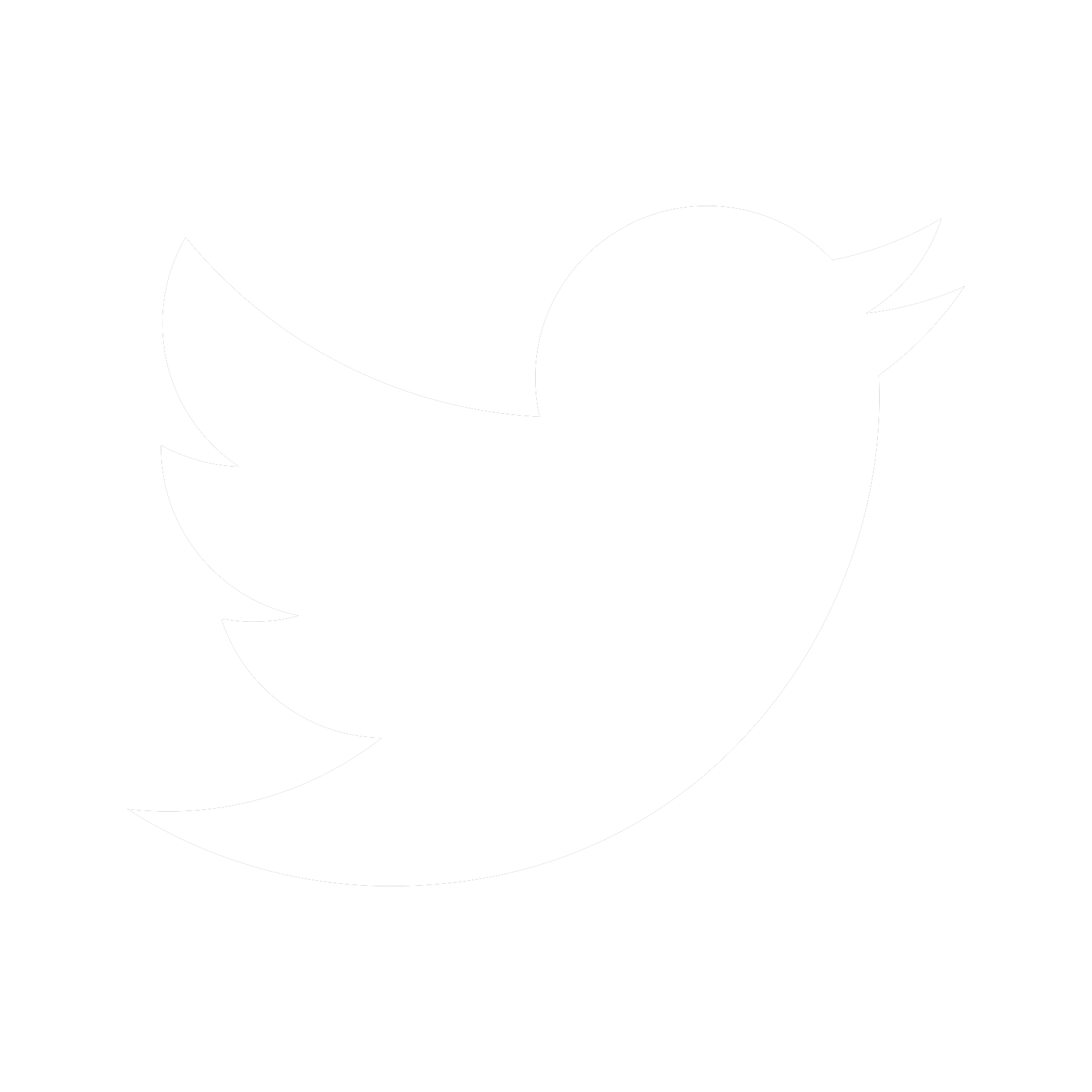 Twitter Logo Silhouette PNG image