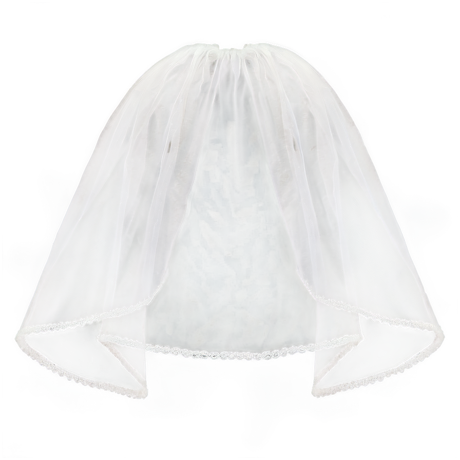 Two-tier Wedding Veil Png 30 PNG image