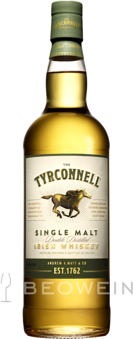 Tyrconnell Single Malt Irish Whiskey Bottle PNG image