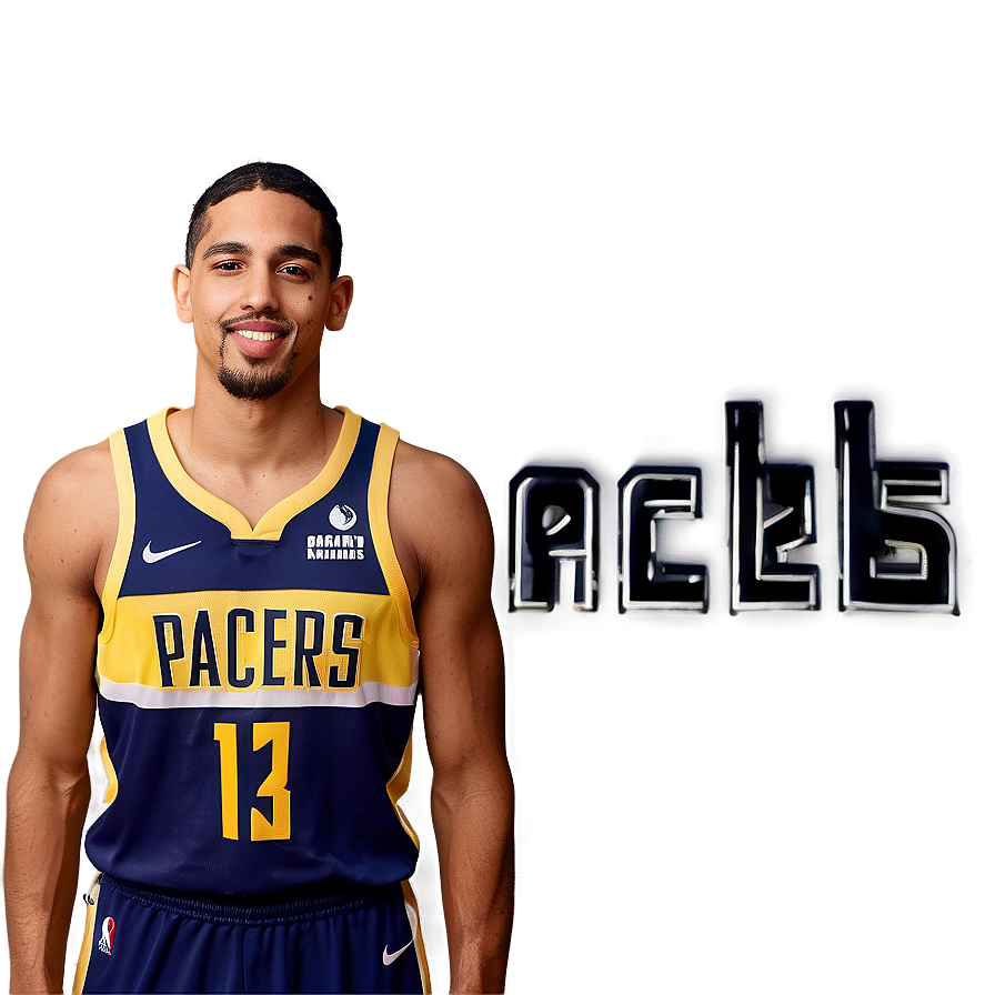 Tyrese Haliburton Pacers Uniform Png Rfn95 PNG image