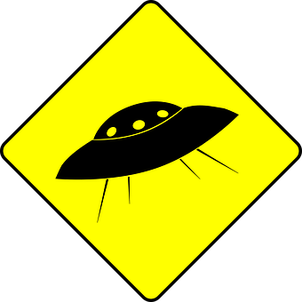 U F O_ Warning_ Sign PNG image