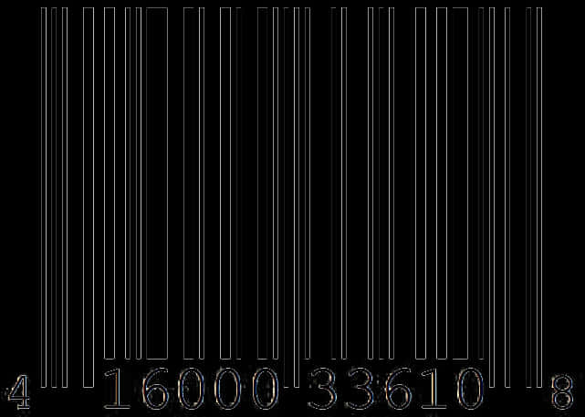 U P C Barcode Example PNG image