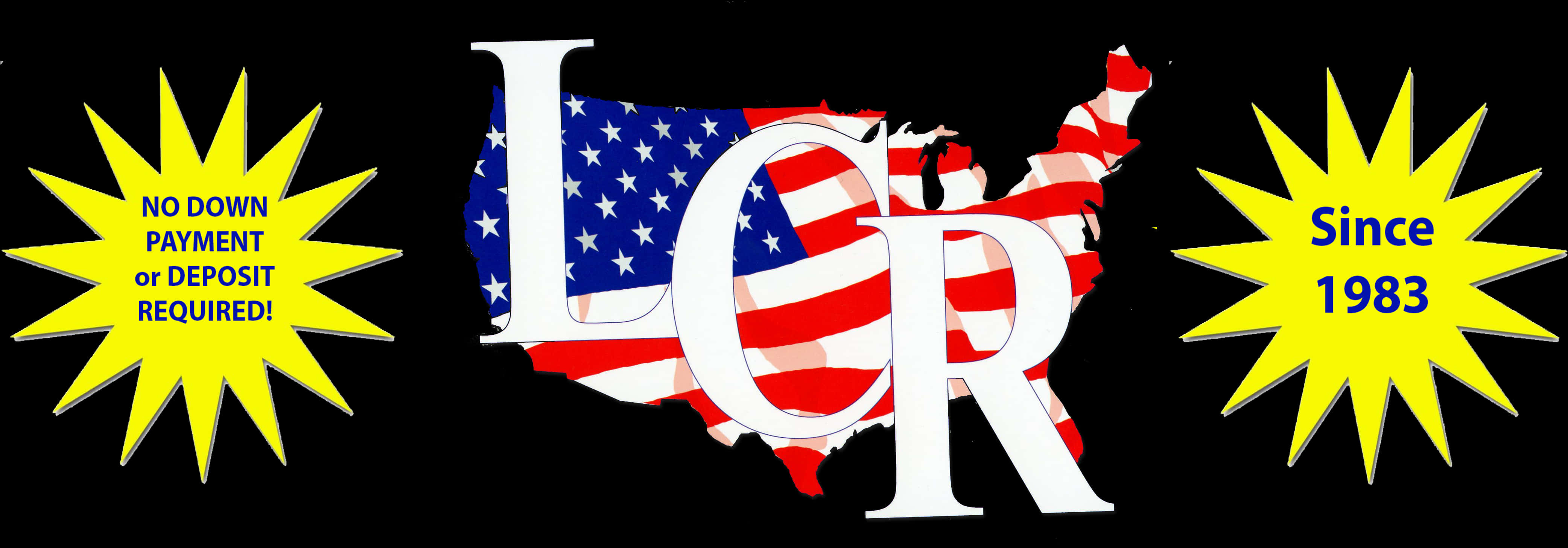 U S A Flag Styled Promotional Banner PNG image