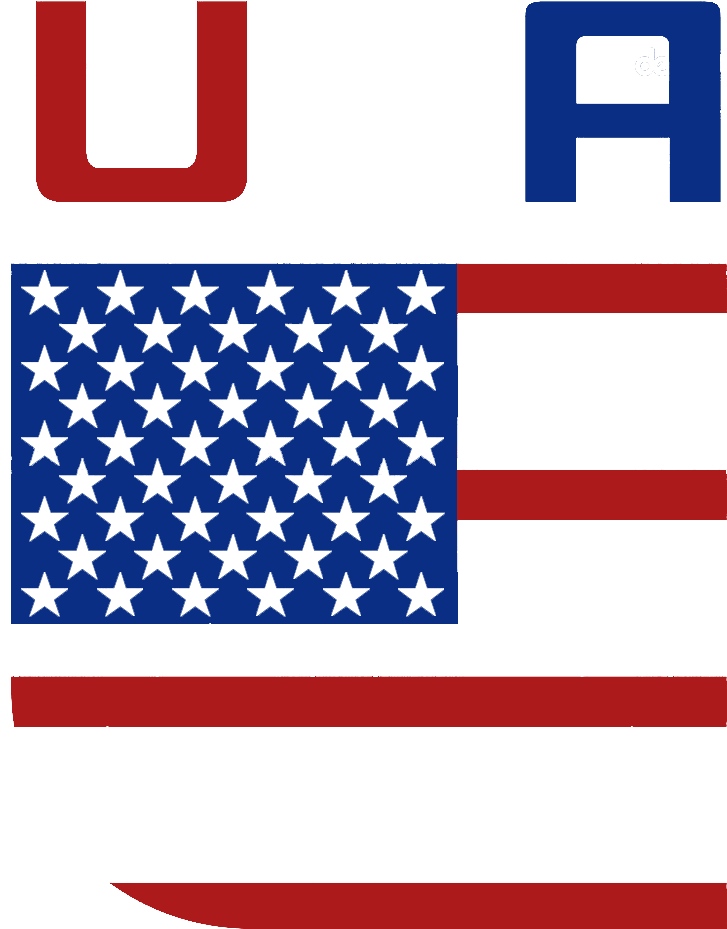 U S A Flag Thin Blue Line PNG image