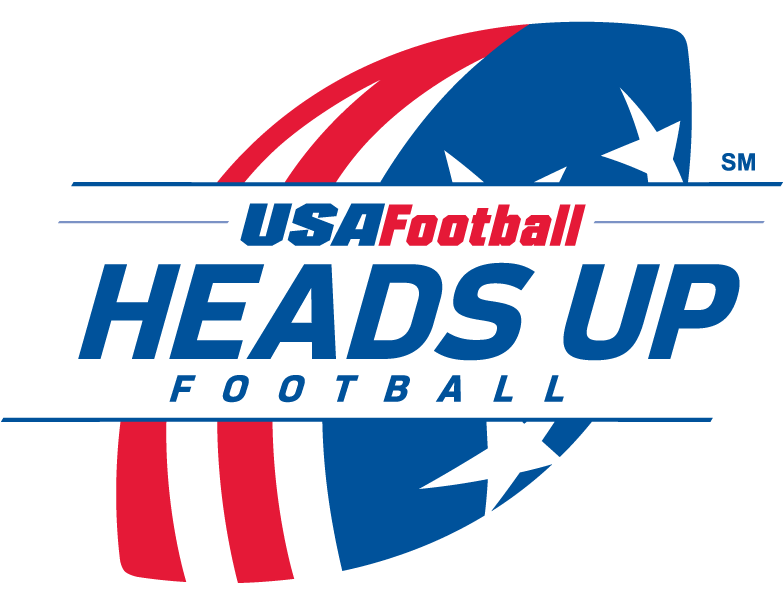 U S A Football Heads Up Logo PNG image