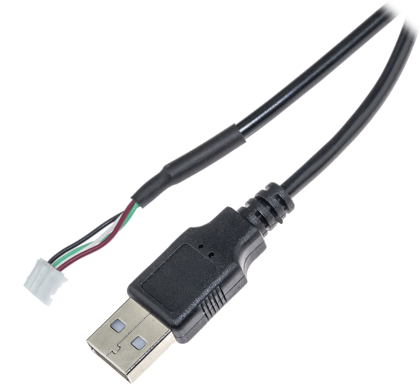 U S B Cable Damaged Exposed Wires PNG image