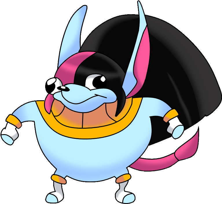 Ugandan_ Knuckles_ Batman_ Fusion_ Character PNG image