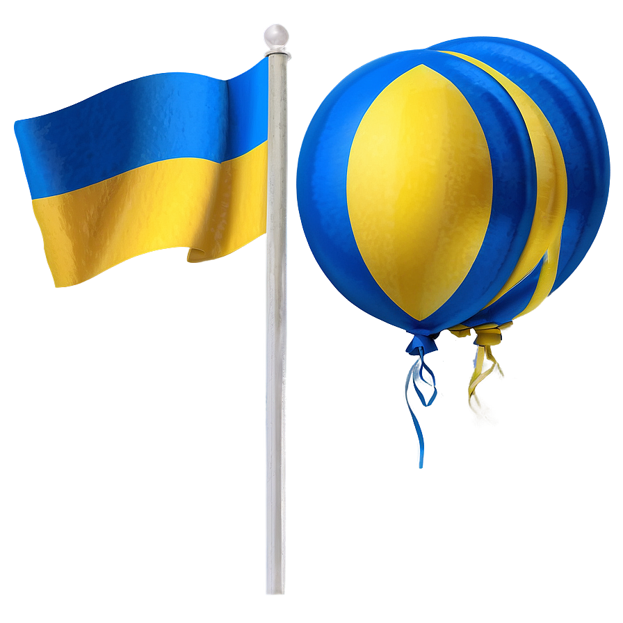 Ukraine Flag Representation Png 05242024 PNG image