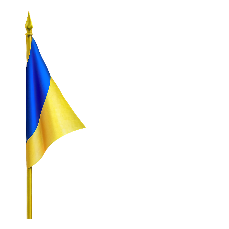 Ukraine Flag Waving Png 05242024 PNG image