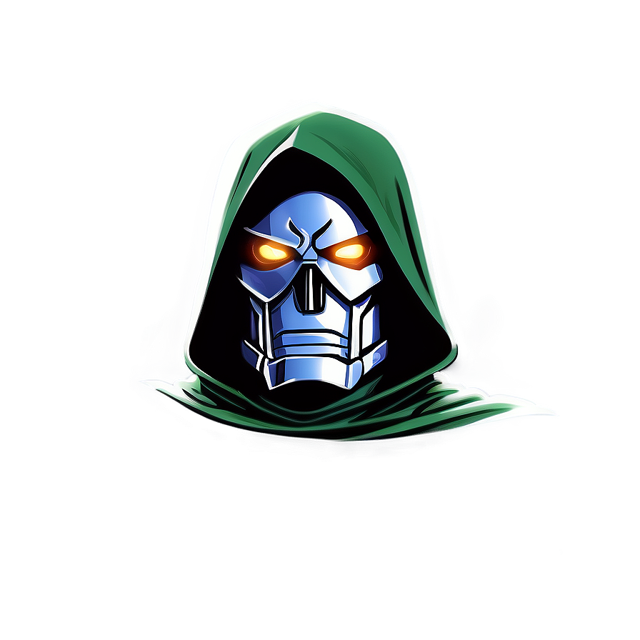 Ultimate Dr Doom Illustration Png Puw40 PNG image