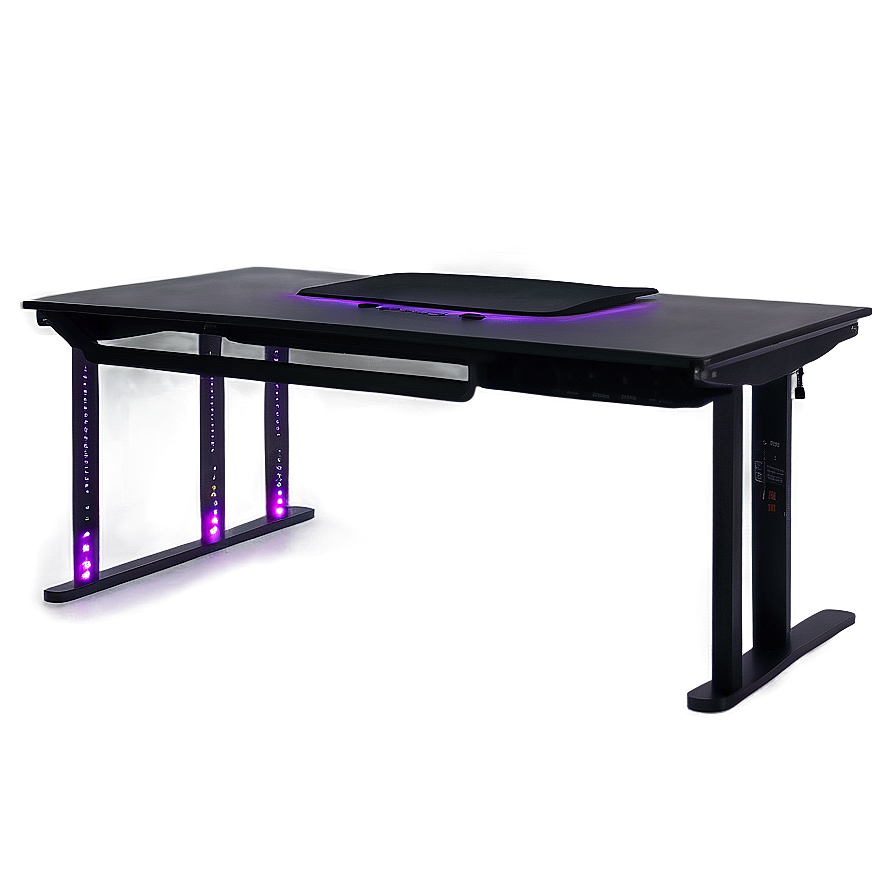 Ultimate Gaming Desk Setup Png Vjx PNG image