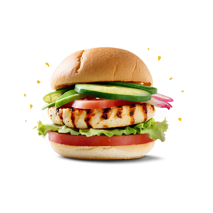 Ultimate Grilled Chicken Sandwich Png Agx PNG image