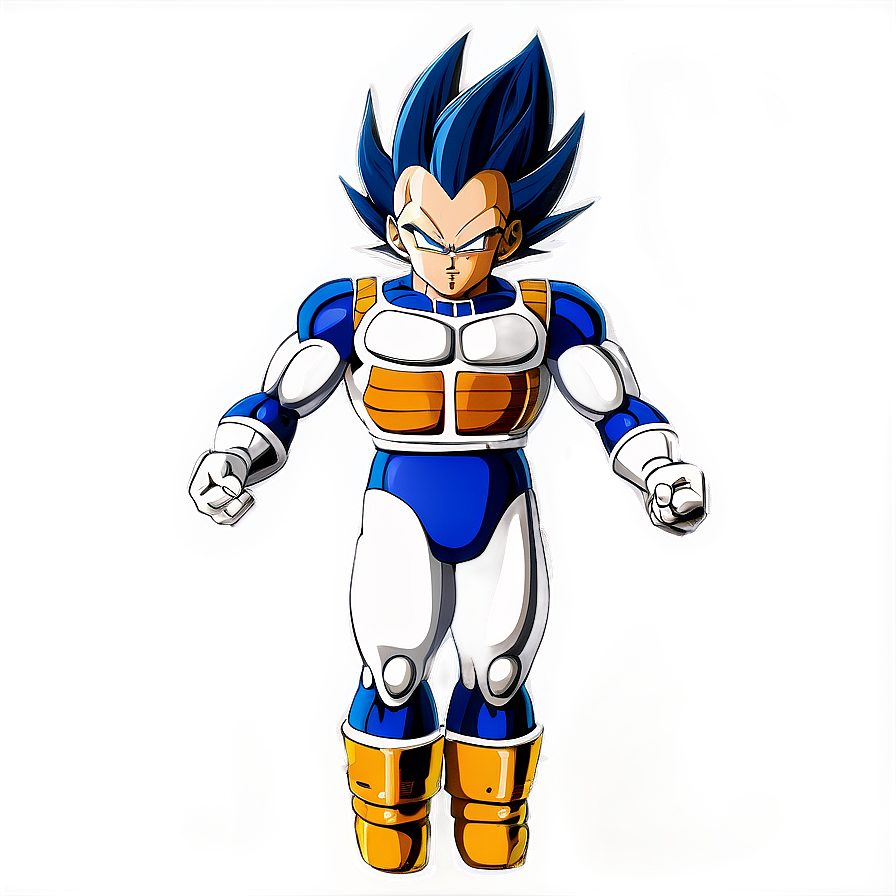 Ultimate Vegeta Ultra Ego Form Png 12 PNG image