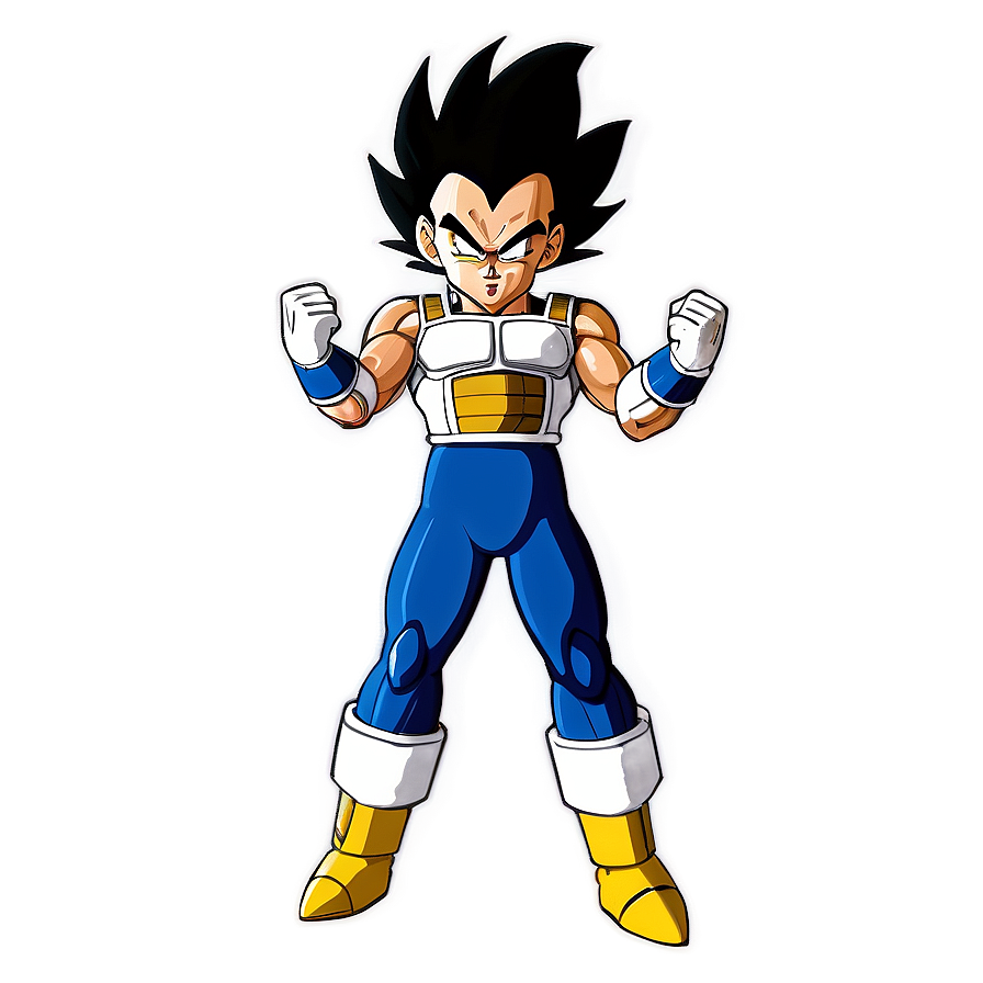 Ultra Ego Vegeta Battle Pose Png 06122024 PNG image