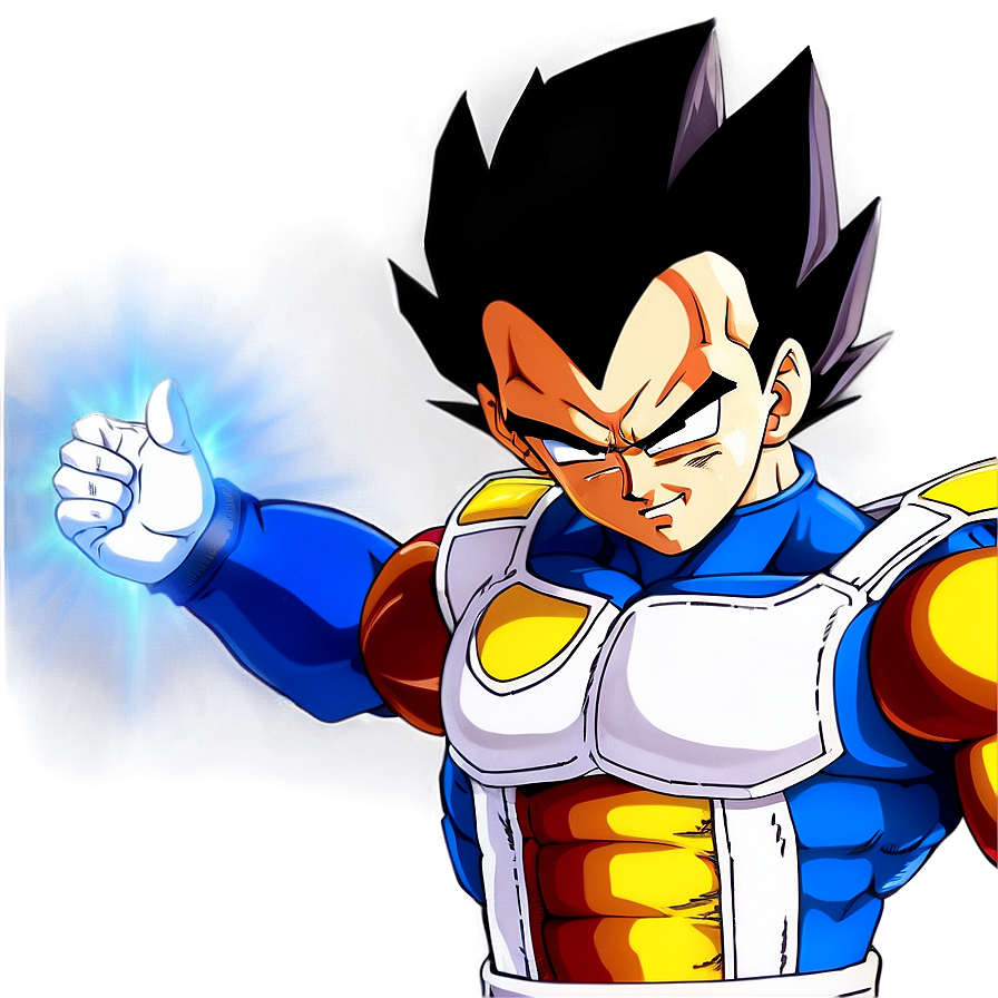 Ultra Ego Vegeta's Powerful Impact Png 06122024 PNG image