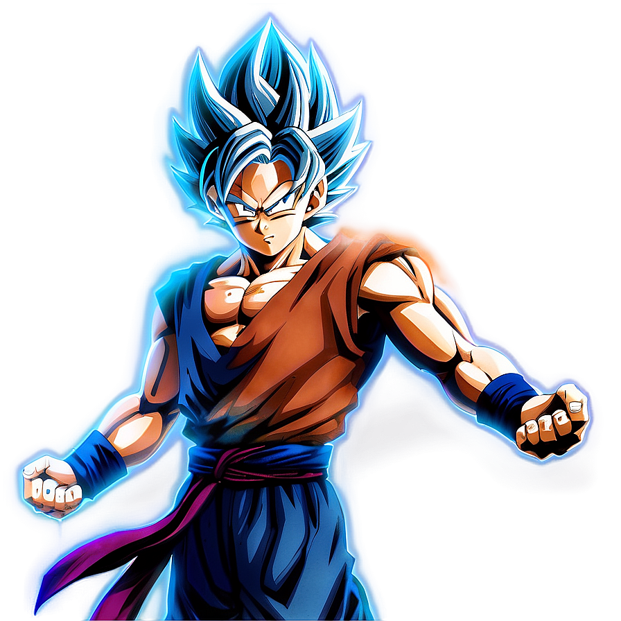 Ultra Instinct Goku Action Pose Png Fdi PNG image