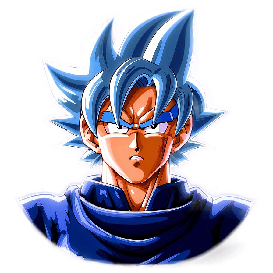 Ultra Instinct Goku Artwork Png Xic88 PNG image