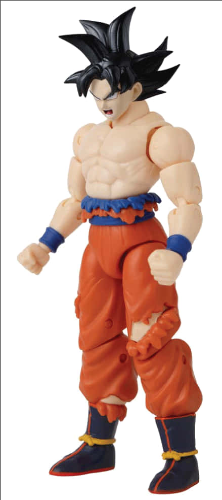 Ultra Instinct Goku Figure PNG image