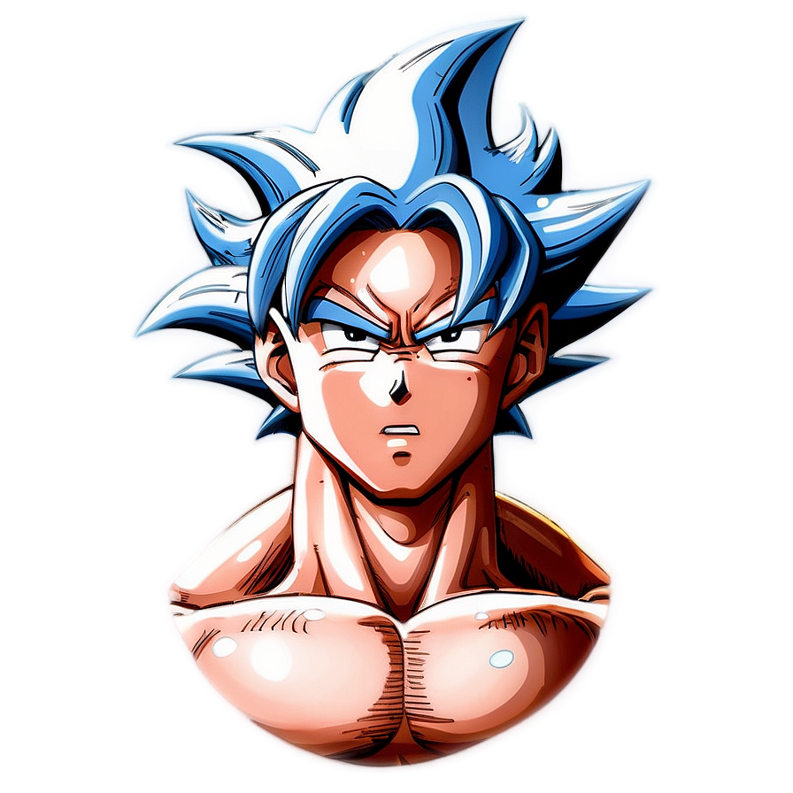 Ultra Instinct Goku Manga Png Qsi PNG image