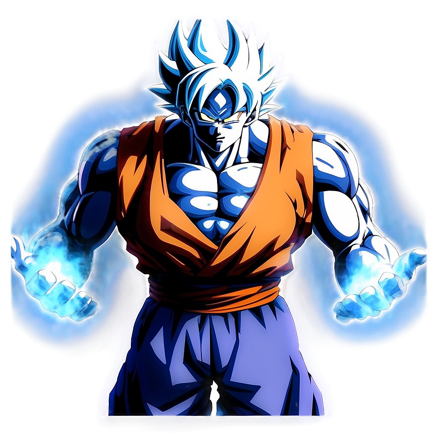 Ultra Instinct Goku Silhouette Png Prc45 PNG image