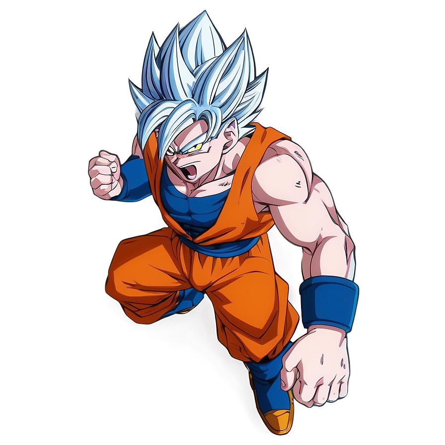 Ultra Instinct Power Aura Transparent Png 06272024 PNG image