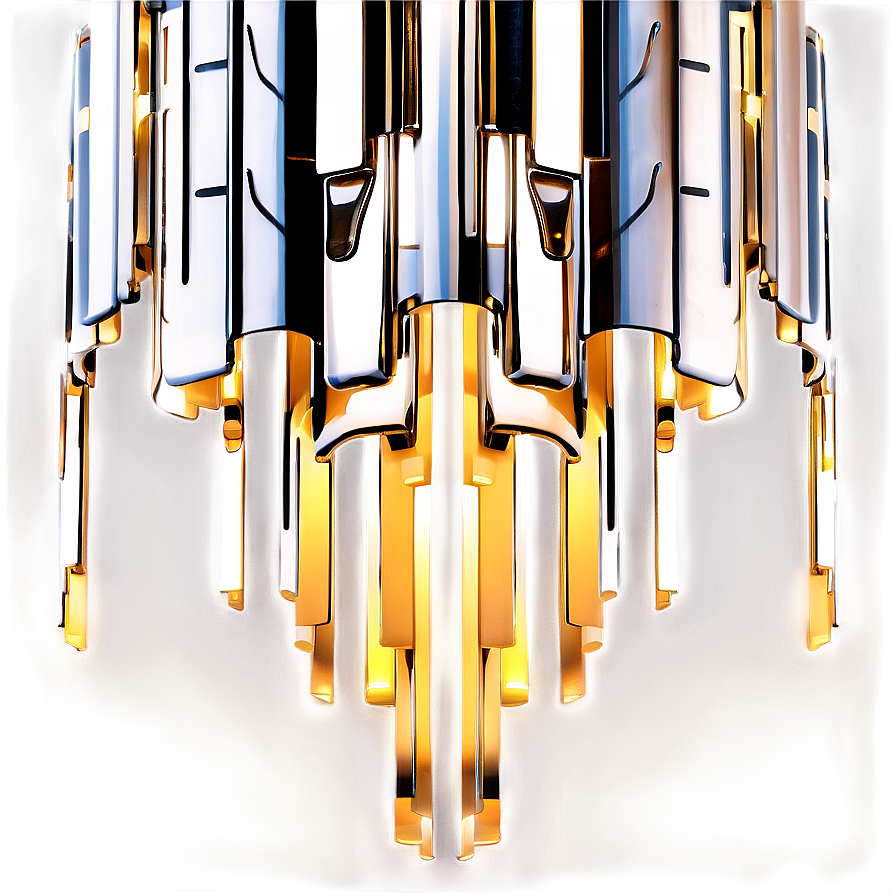 Ultra Modern Chandelier Png 06282024 PNG image