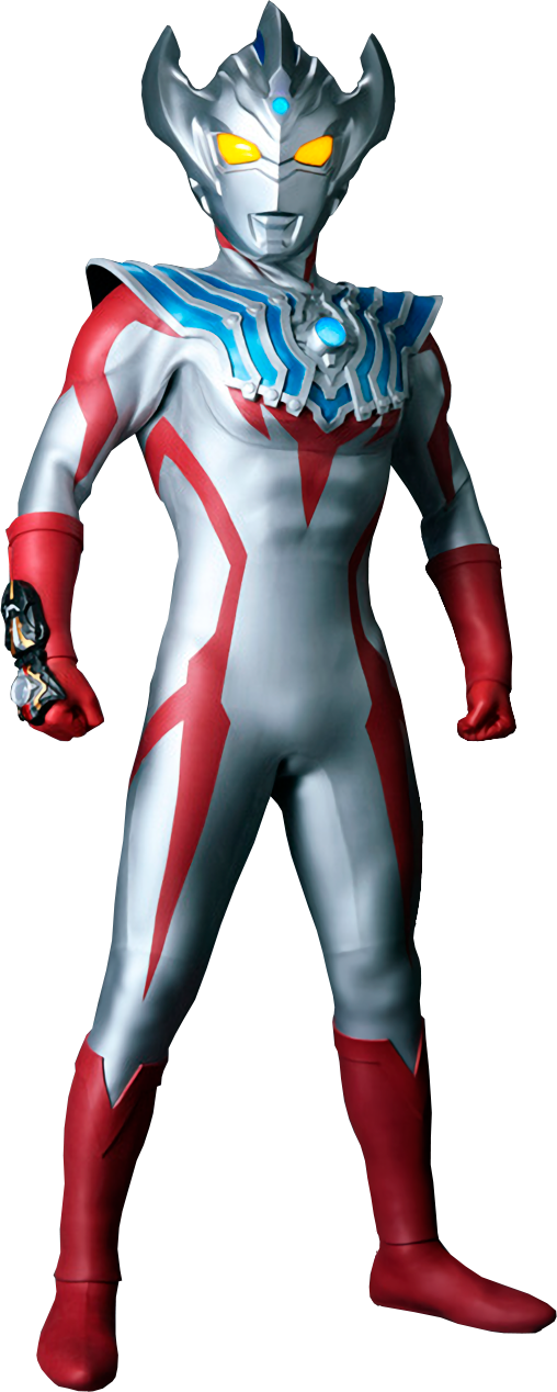 Ultraman_ Zero_ Standing_ Pose PNG image