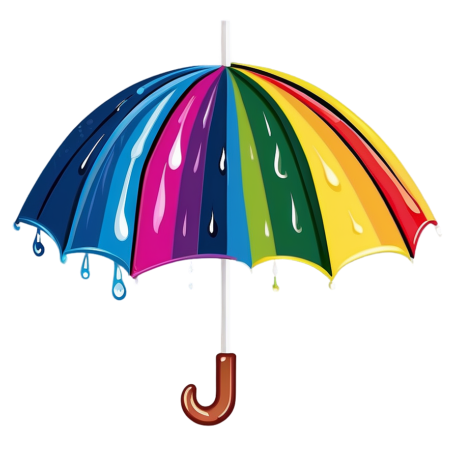 Umbrella Vector Art Png 05232024 PNG image