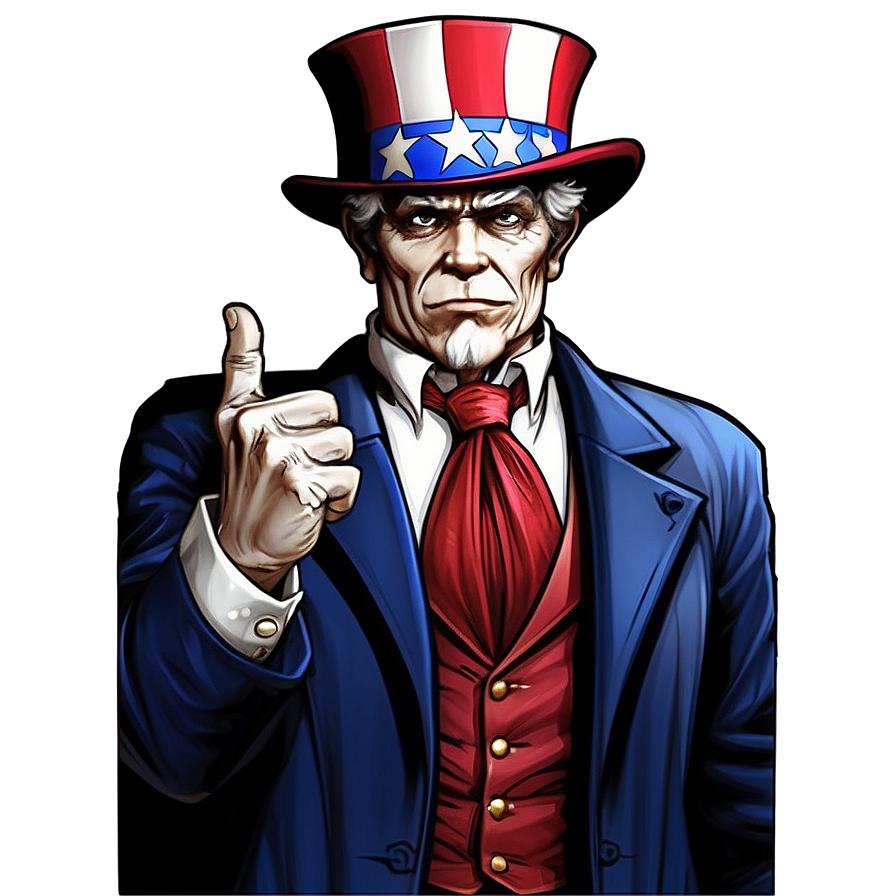 Uncle Sam Mascot Png 06122024 PNG image