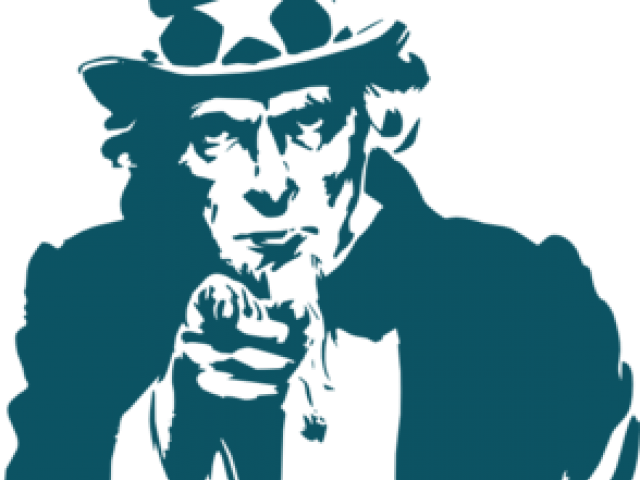 Uncle Sam Wants You Vector Illustration PNG image