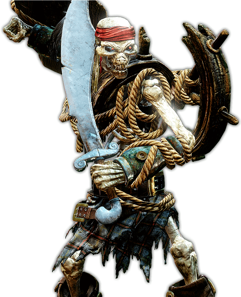 Undead Pirate Adventure PNG image
