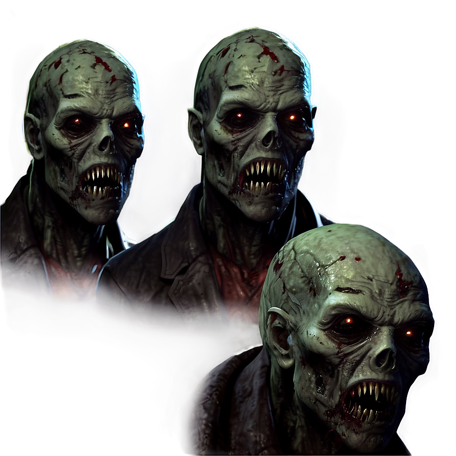 Undead Zombie Horde Png Xvn33 PNG image