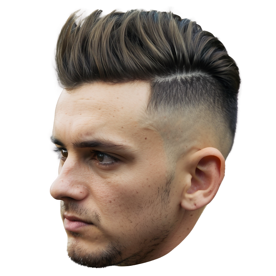 Undercut Edgar Cut Png Lfr PNG image