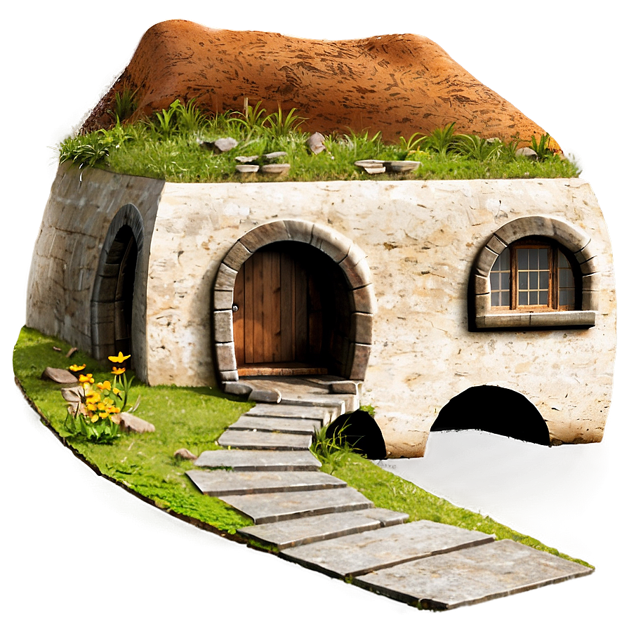 Underground Houses Png 05252024 PNG image