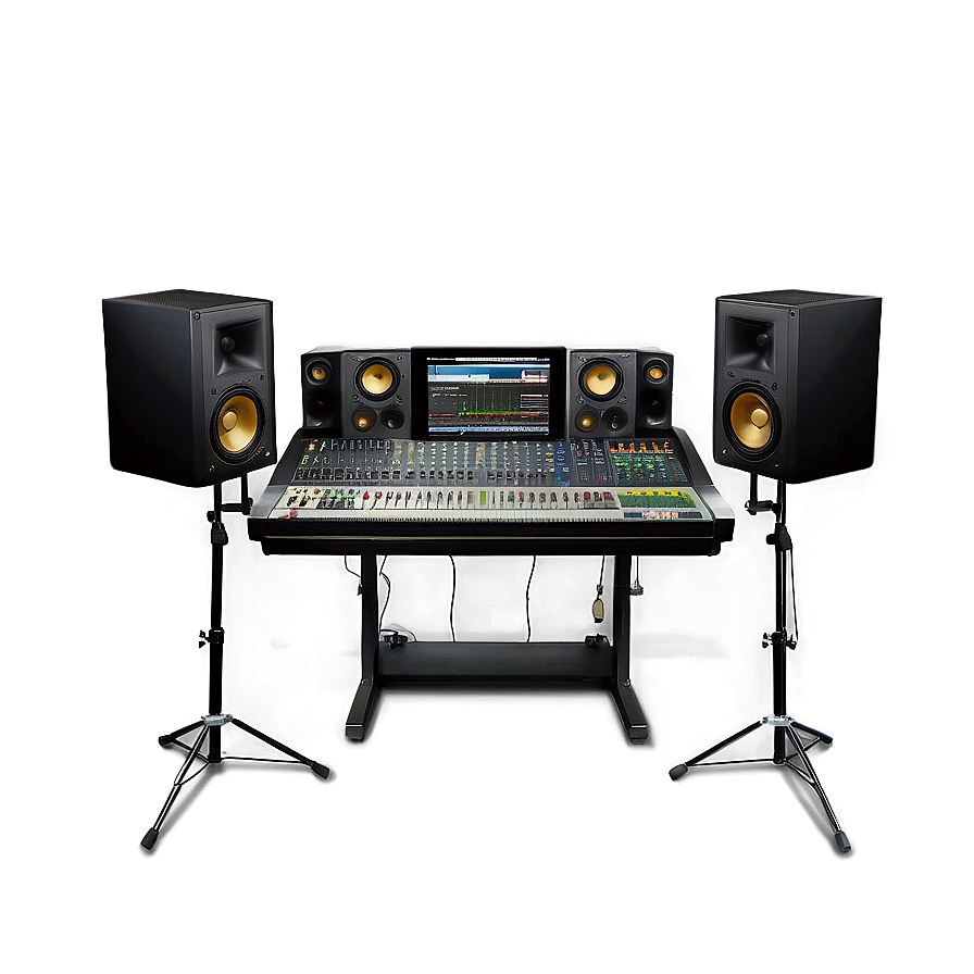 Underground Music Recording Studio Png 06262024 PNG image