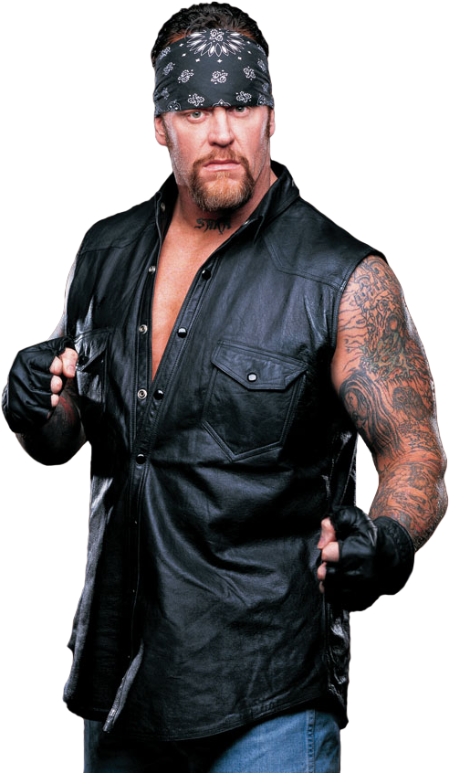 Undertaker Biker Look PNG image