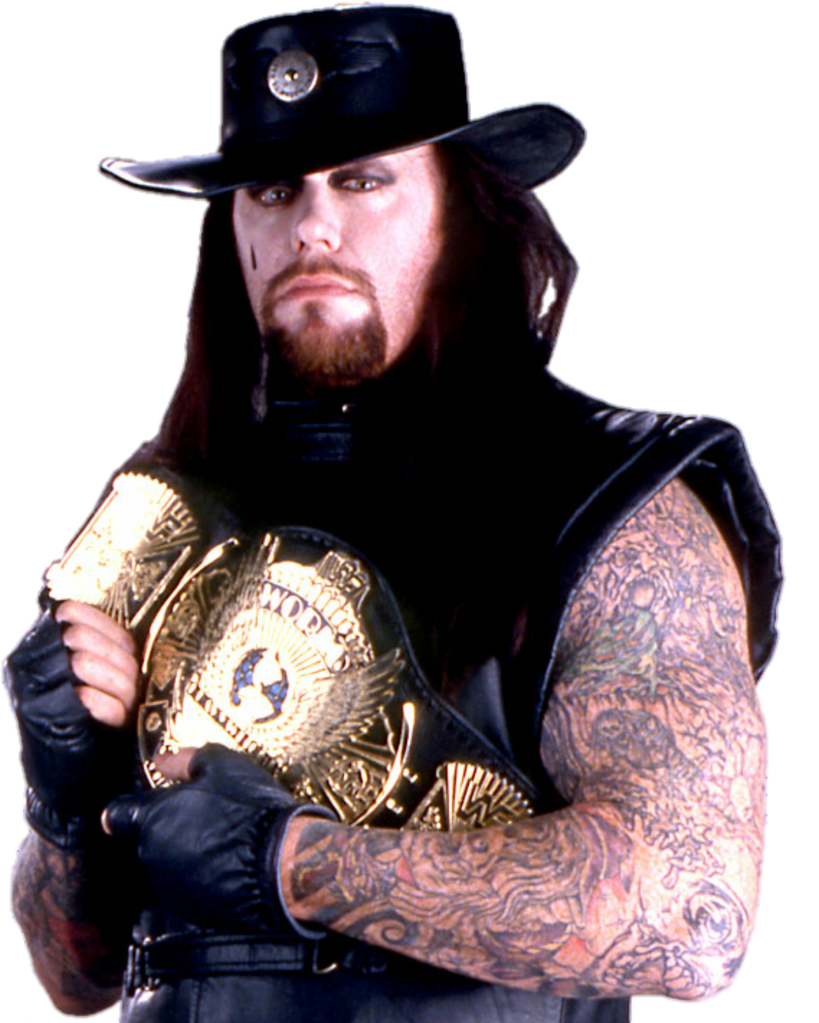 Undertaker Wrestling Champion Belt PNG image