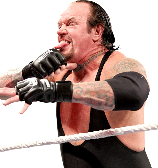 Undertaker Wrestling Pose PNG image