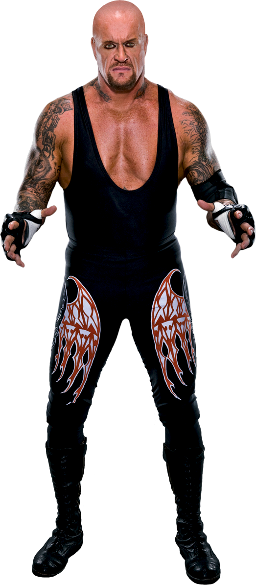 Undertaker Wrestling Pose PNG image