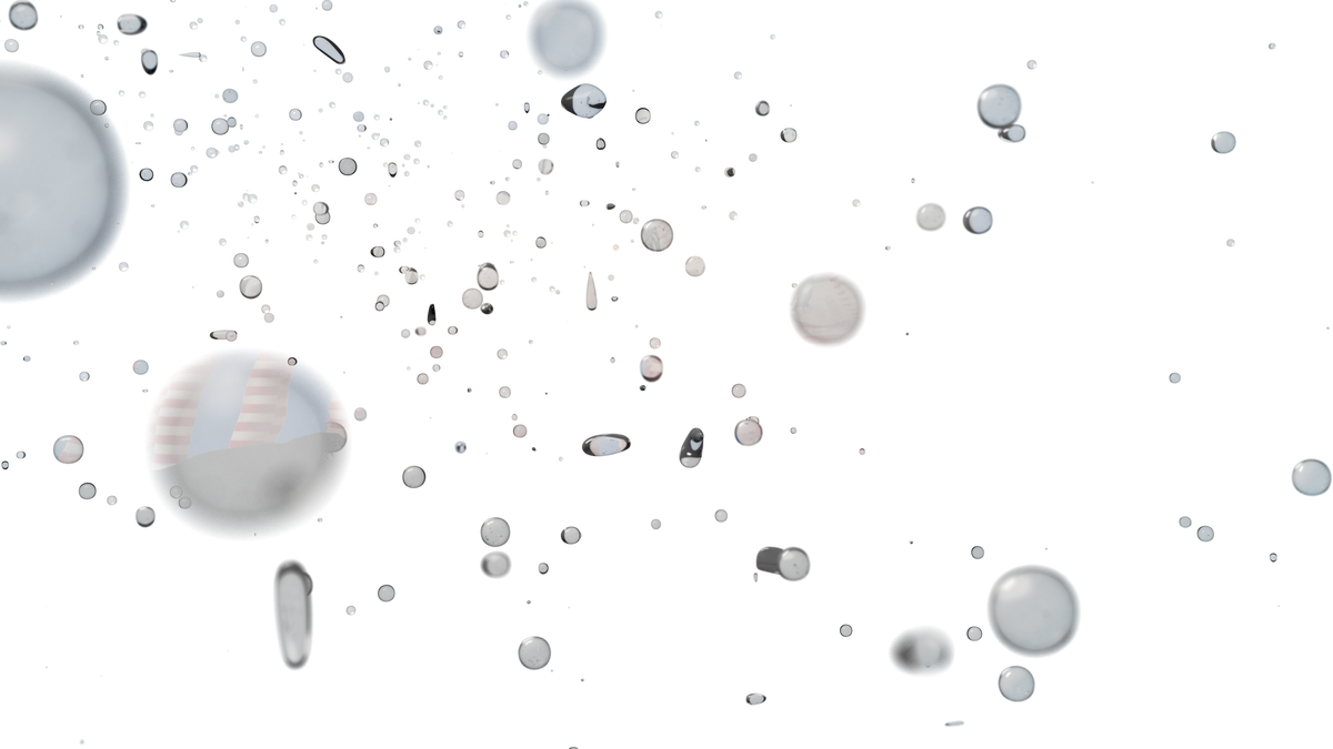 Underwater Bubbles Abstract PNG image