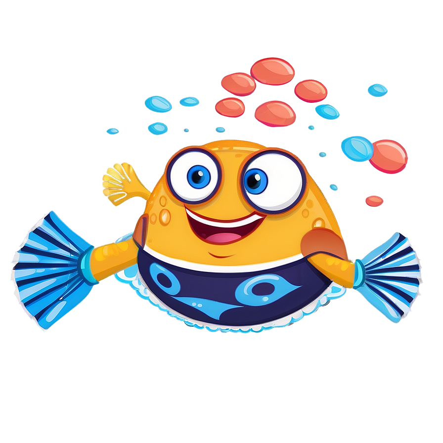 Underwater Cartoon Character Png 85 PNG image