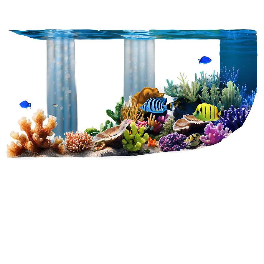 Underwater Coral Reef Png 05212024 PNG image