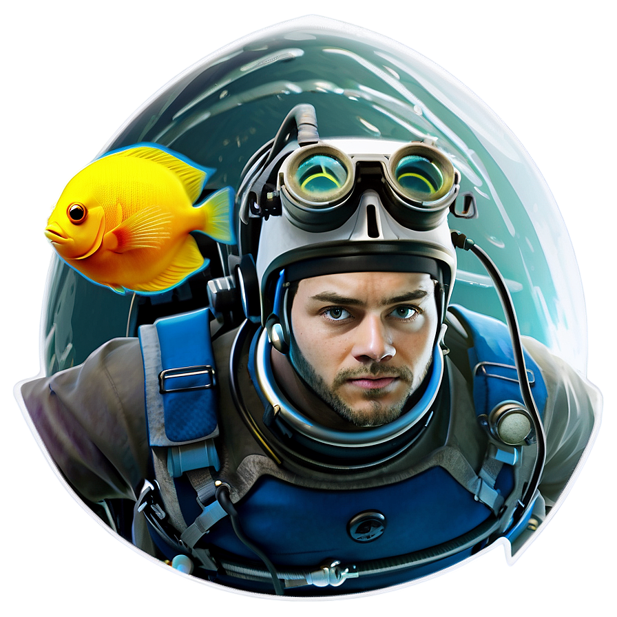 Underwater Explorer Png Bua PNG image