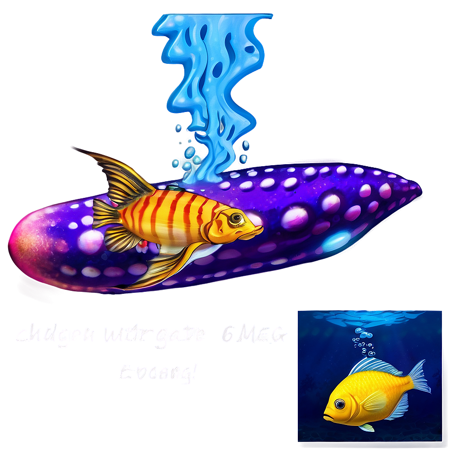 Underwater Mirage Png 06252024 PNG image