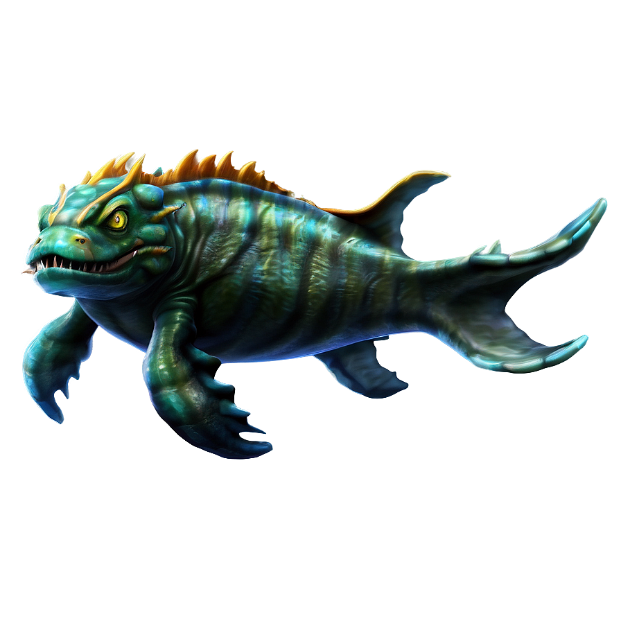 Underwater Sea Monster Png Jma28 PNG image