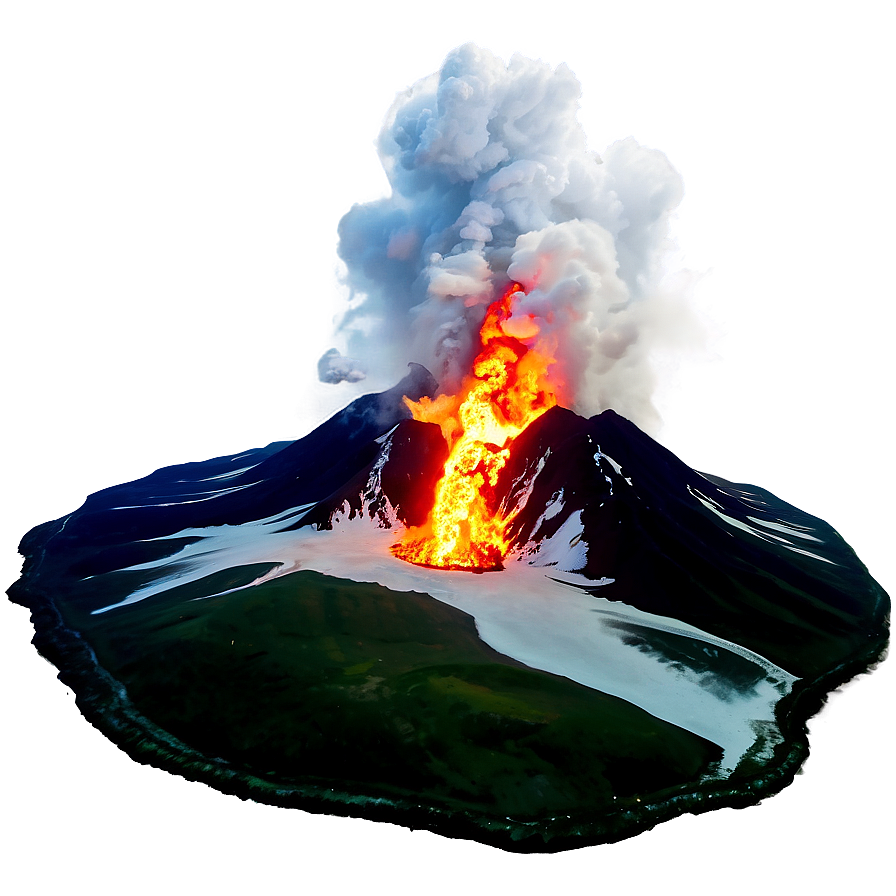 Underwater Volcano Eruption Png Tma PNG image