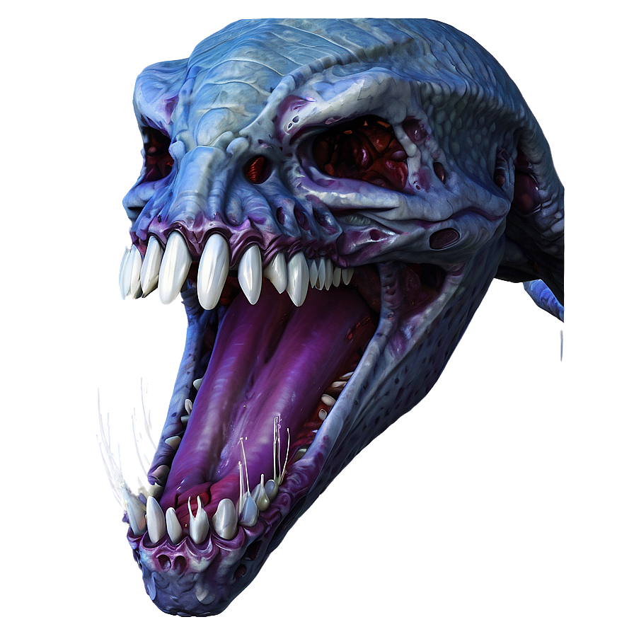 Unearthly Creature Mouth Png 06212024 PNG image