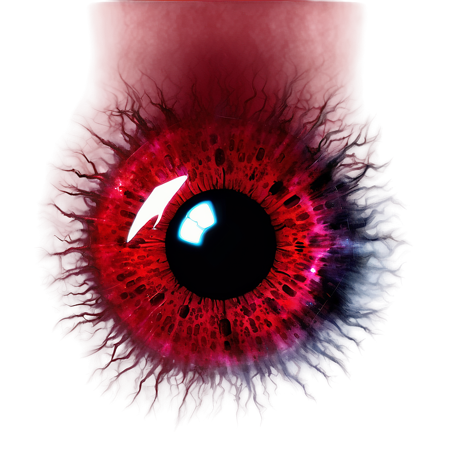 Unearthly Red Eye Glow Png Hmv PNG image